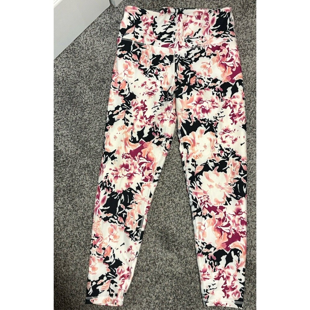 Balance Collection Multi Colored Floral Leggings Size Large